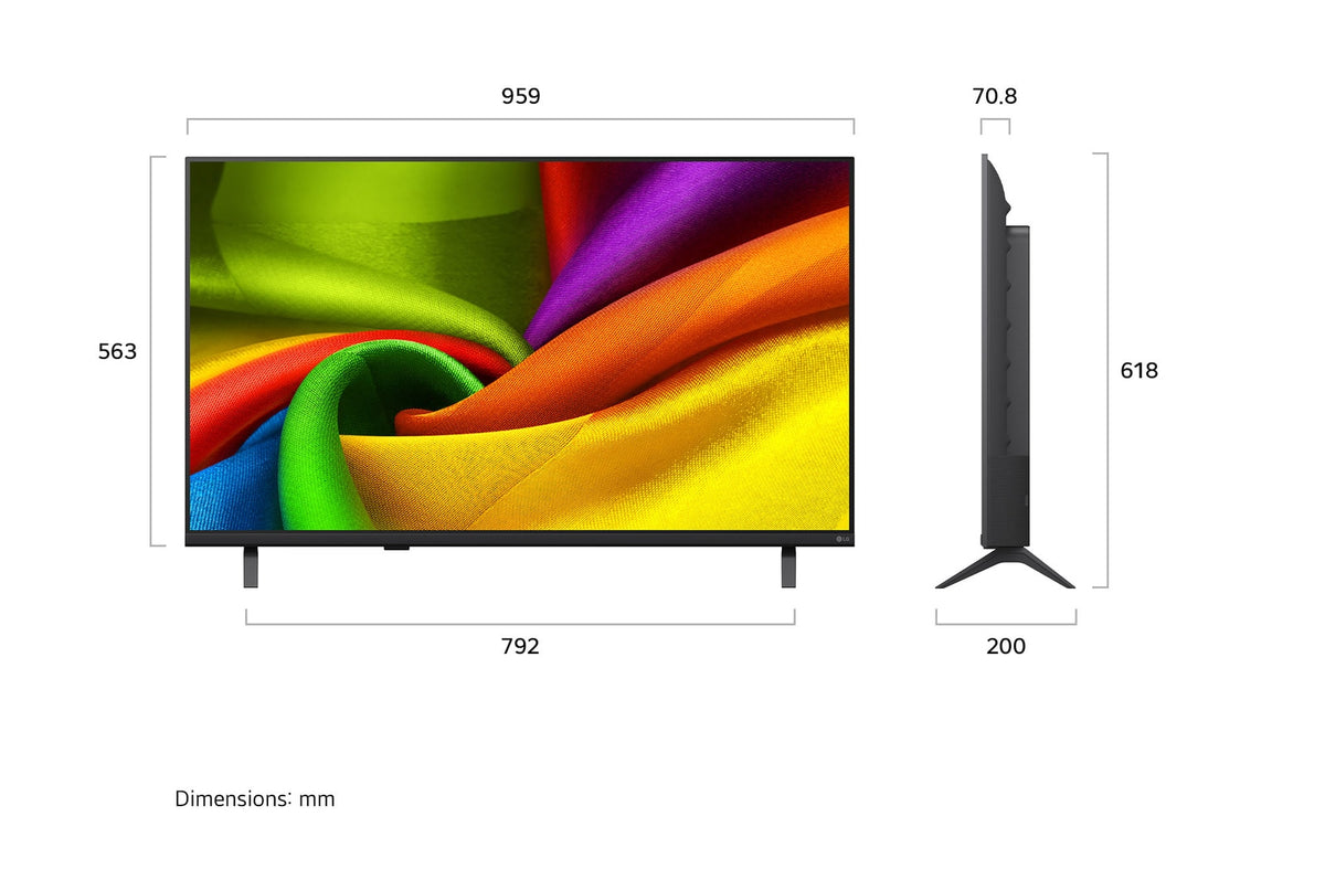LG 樂金 43NU8E0BPCA NU8E 系列 43吋 NANO AI 4K 智能電視