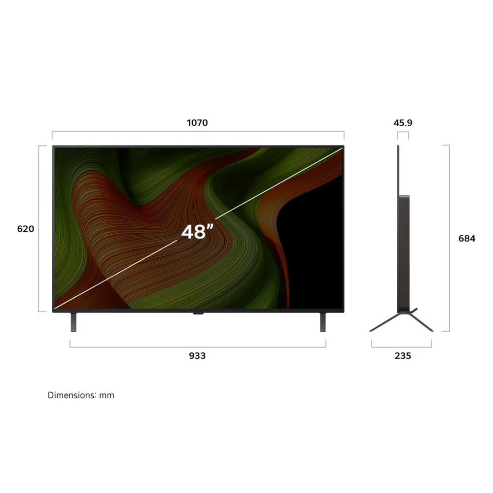 LG 樂金 B5 系列 48吋 OLED AI 4K 智能電視 OLED48B5PCA