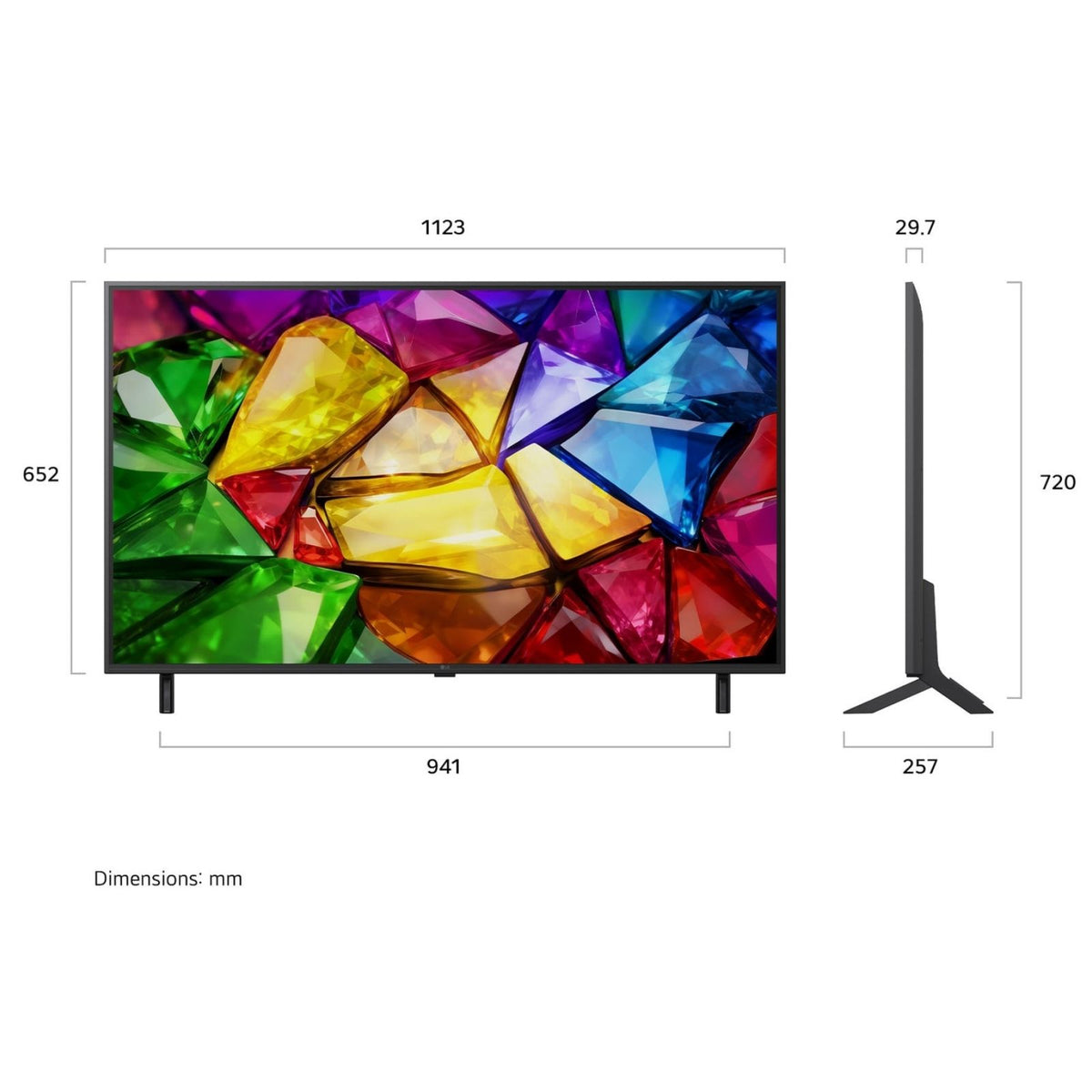 LG 樂金 50MRGB85BCA MRGB85 系列 50吋 Mini RGB evo AI 4K 智能電視