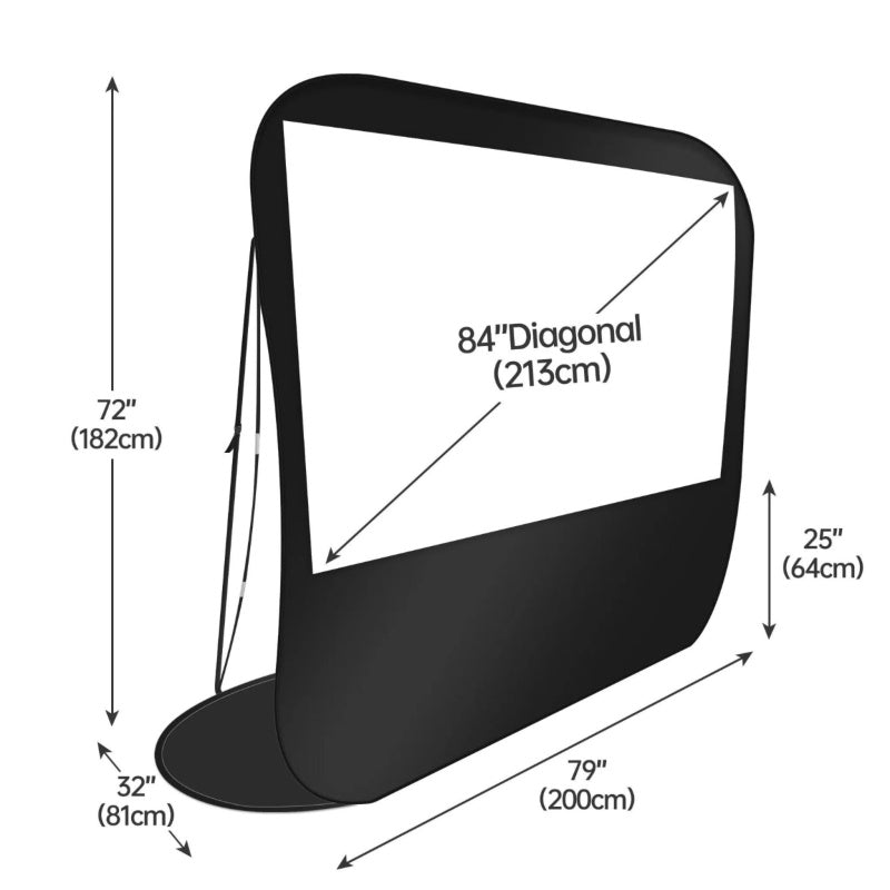 ITFIT ITFITEX34 C&T Portable Projector Screen 84吋便攜式投影布幕