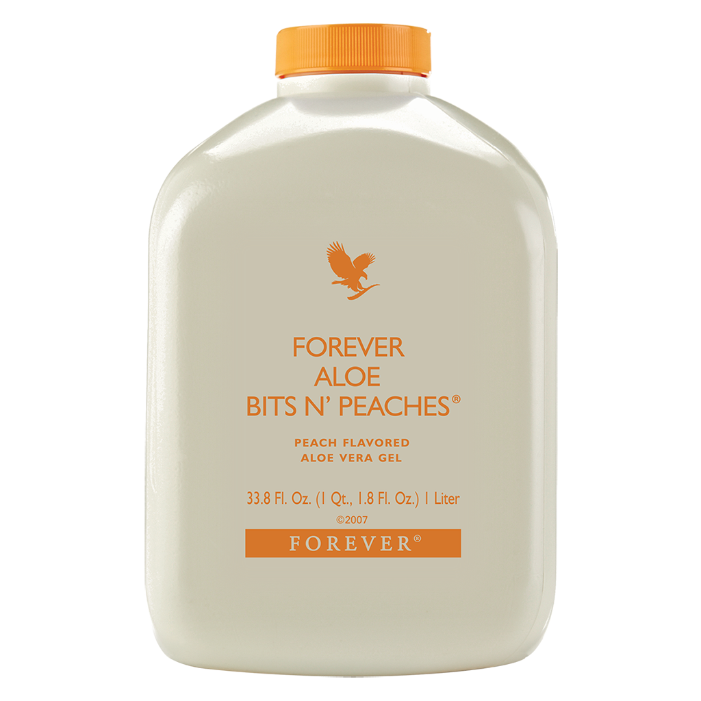 Forever Living Aloe Bits n' Peaches 蘆薈汁 (蜜桃味) 1L