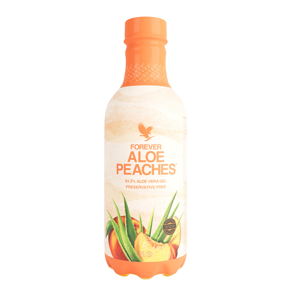 Forever Living Aloe Peaches 蘆薈汁 PET包裝 (蜜桃味) 1L