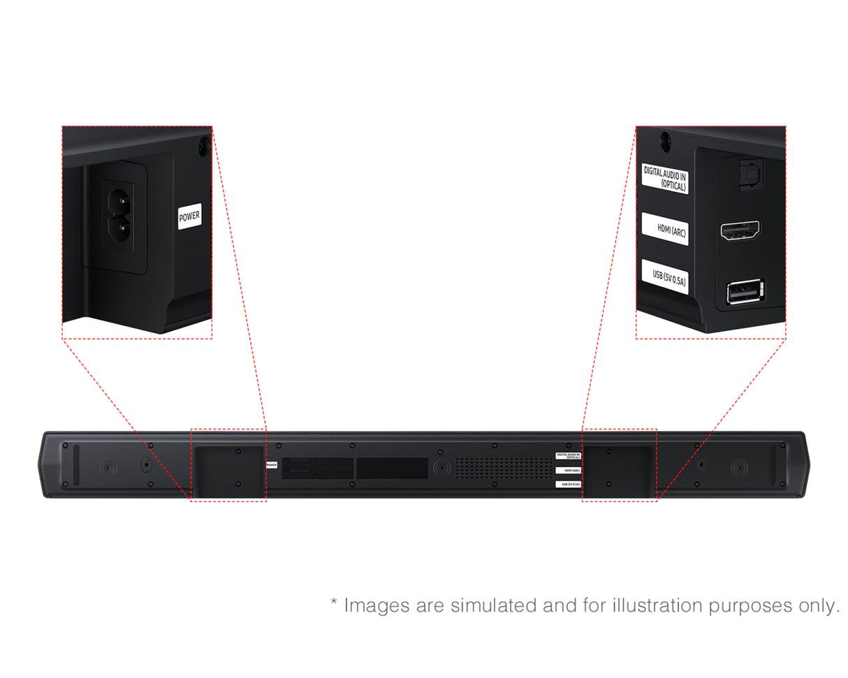 Samsung 三星 HW-B450F 2.1聲道 Soundbar