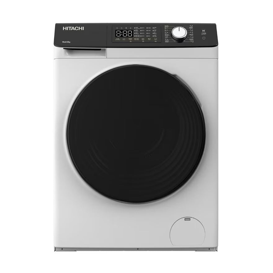 Hitachi BD-802HVOW 8kg 1200rpm frequency steam washing machine