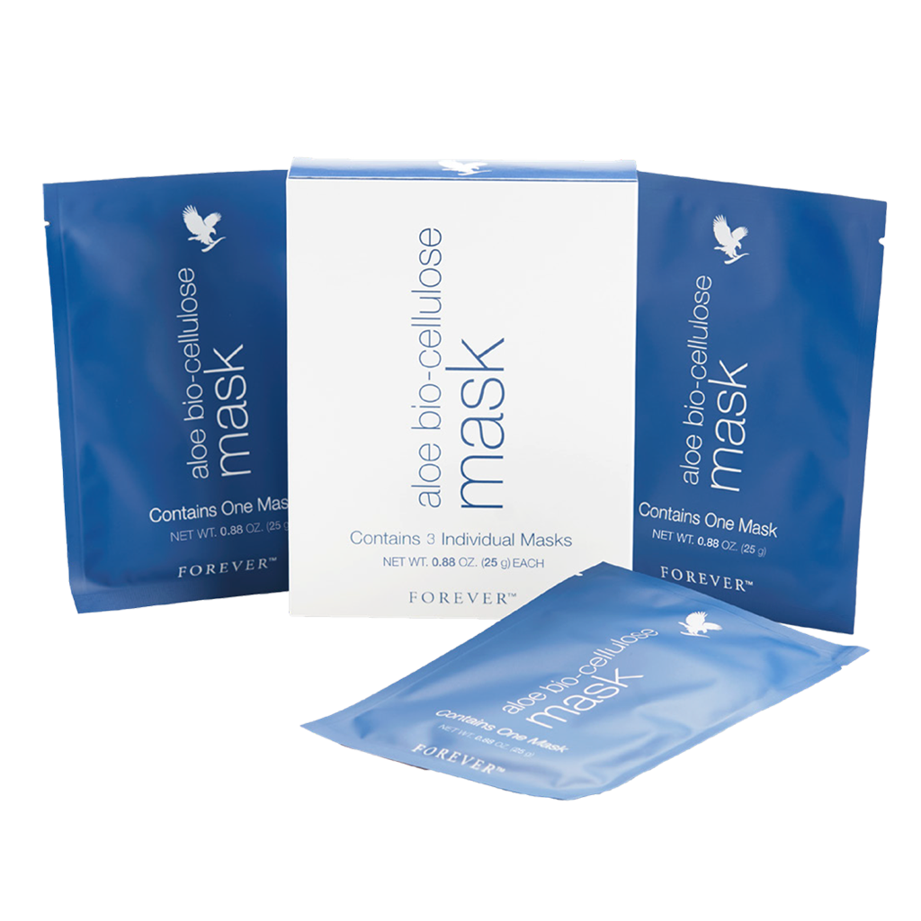 Forever Living Aloe Bio-Cellulose Mask 蘆薈保濕生物纖維面膜 (3包)