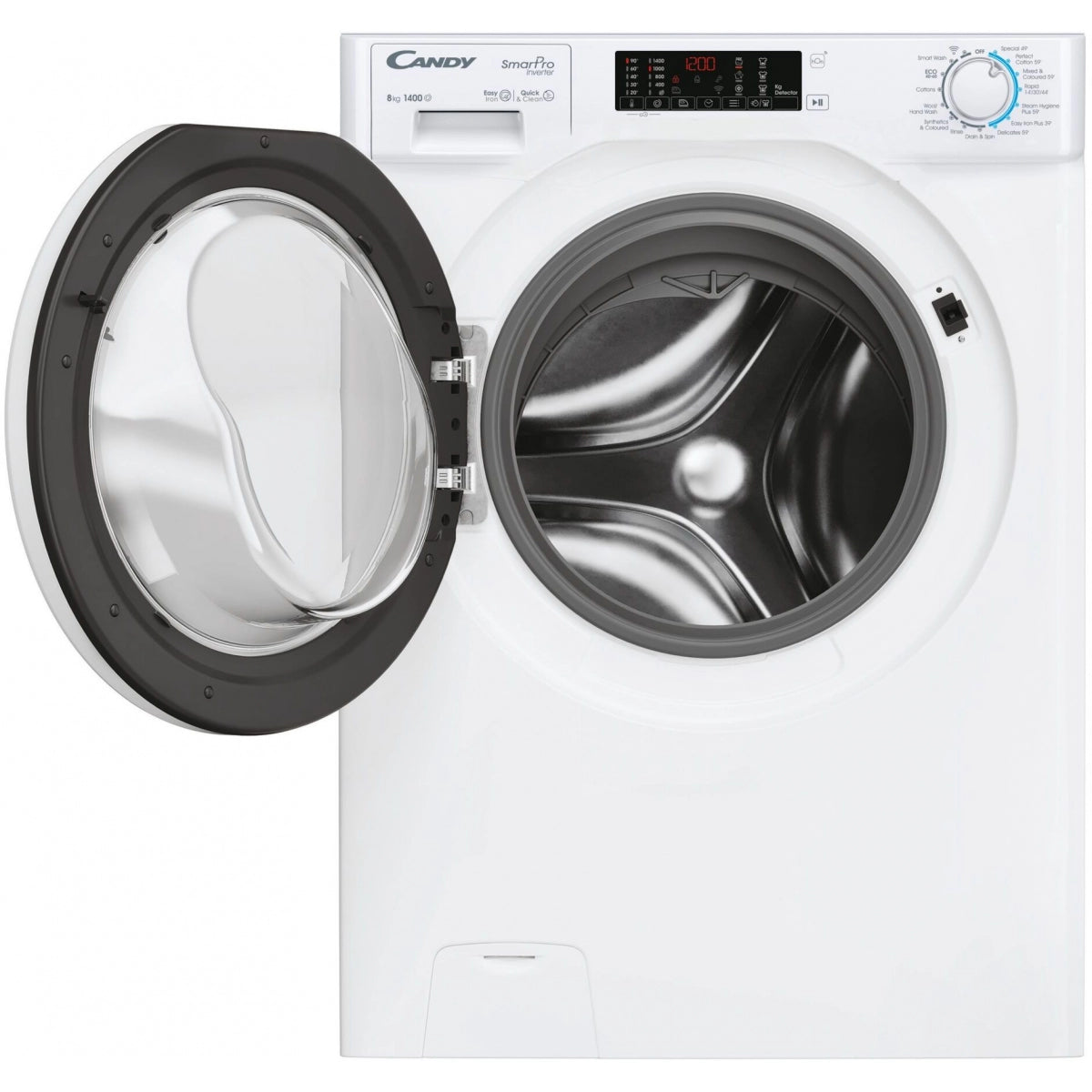 Candy CSU484TWMC-UK 8kg 1400 rpm under cabinet washing machine (820mm) front loading washing machine
