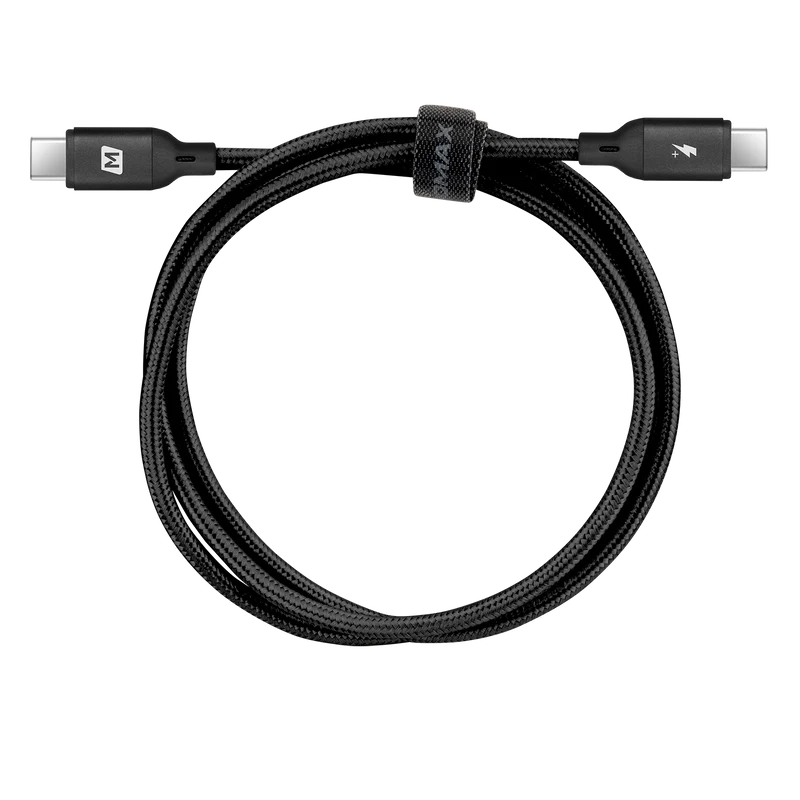 Momax Go Link USB-C 至 USB-C 100W PD 編織紋充電線 (1.2米)