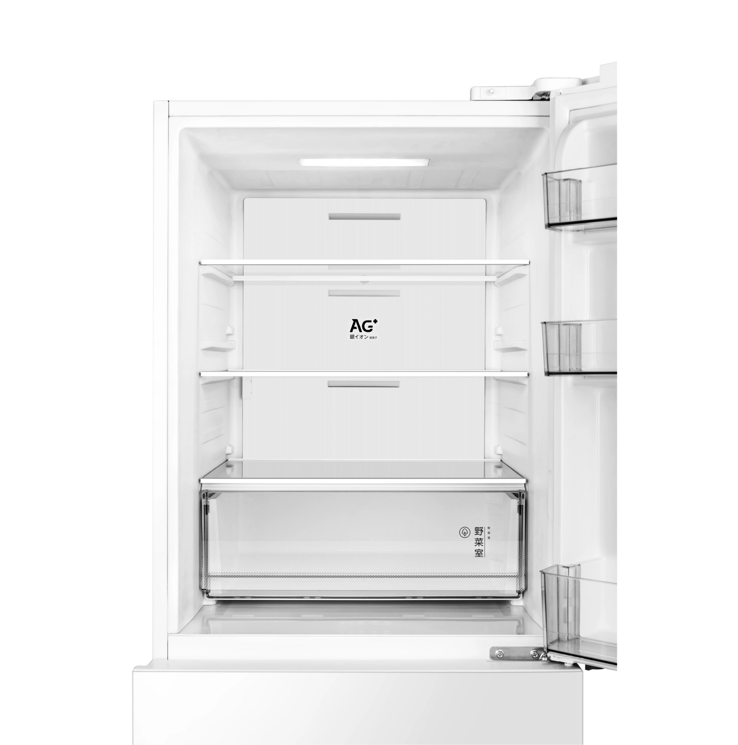 Toshiba GR-RM424WE-PMA 268L three-door inverter refrigerator