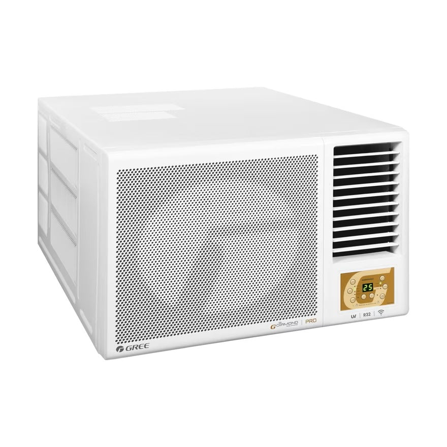 Gree 格力 GWF18P 2匹 R32 變頻雙黑鑽淨冷窗口式冷氣機