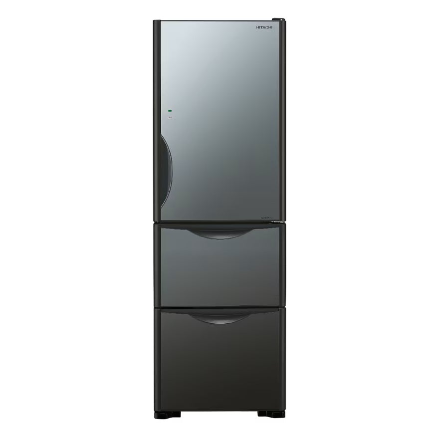 Hitachi HR3N6404DA-X 329L 3-Door Compact Inverter Eco-Refrigerator (Diamond Mirror)