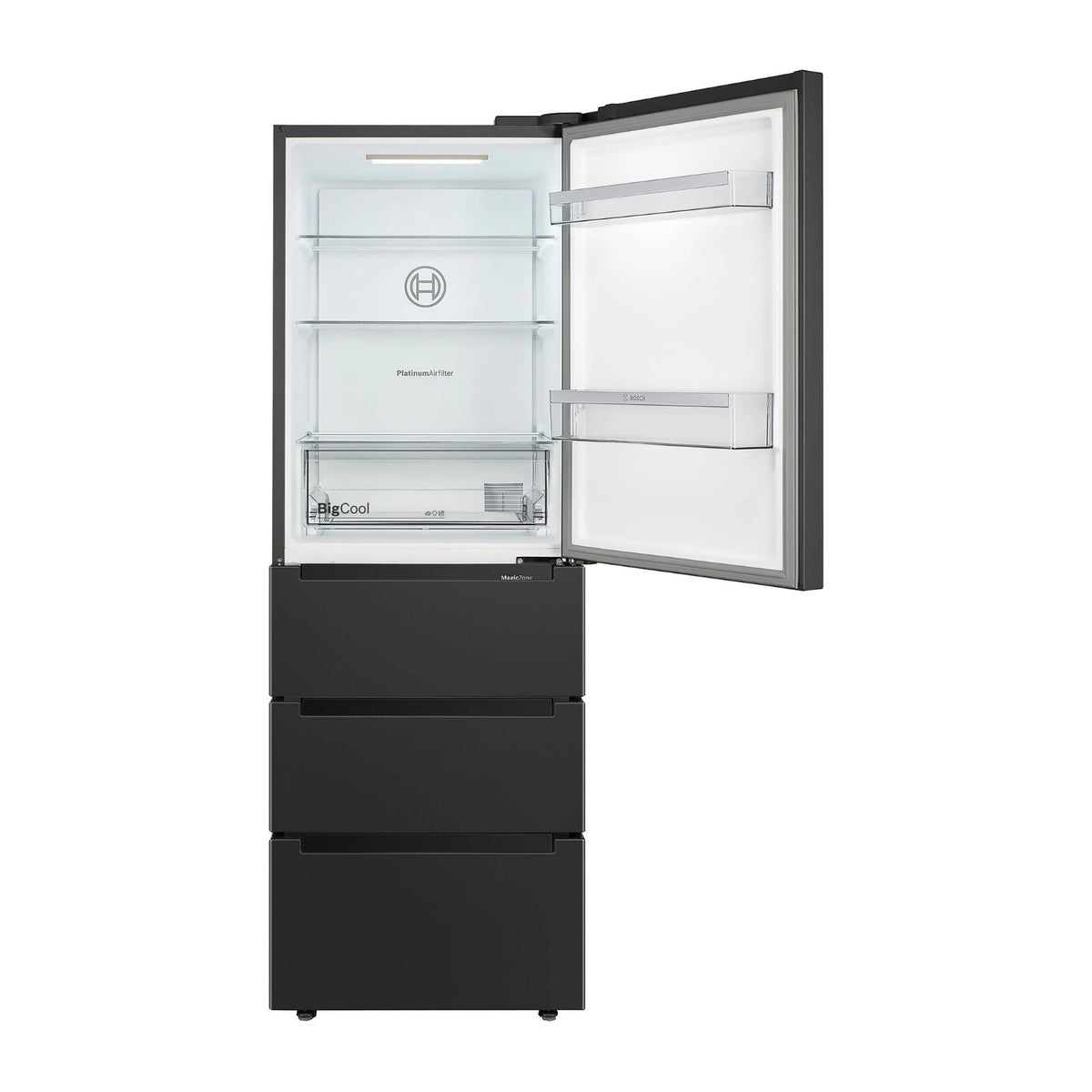 Bosch 博世 KMF40A97TK 405公升 Series 4 65厘米多門變溫雪櫃 上層內部
