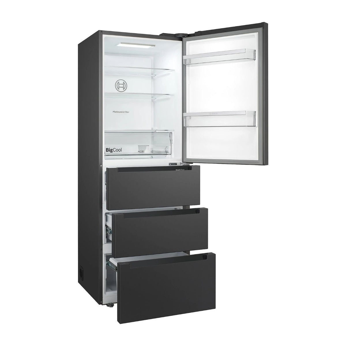 Bosch 博世 KMF40A97TK 405公升 Series 4 65厘米多門變溫雪櫃 側面圖