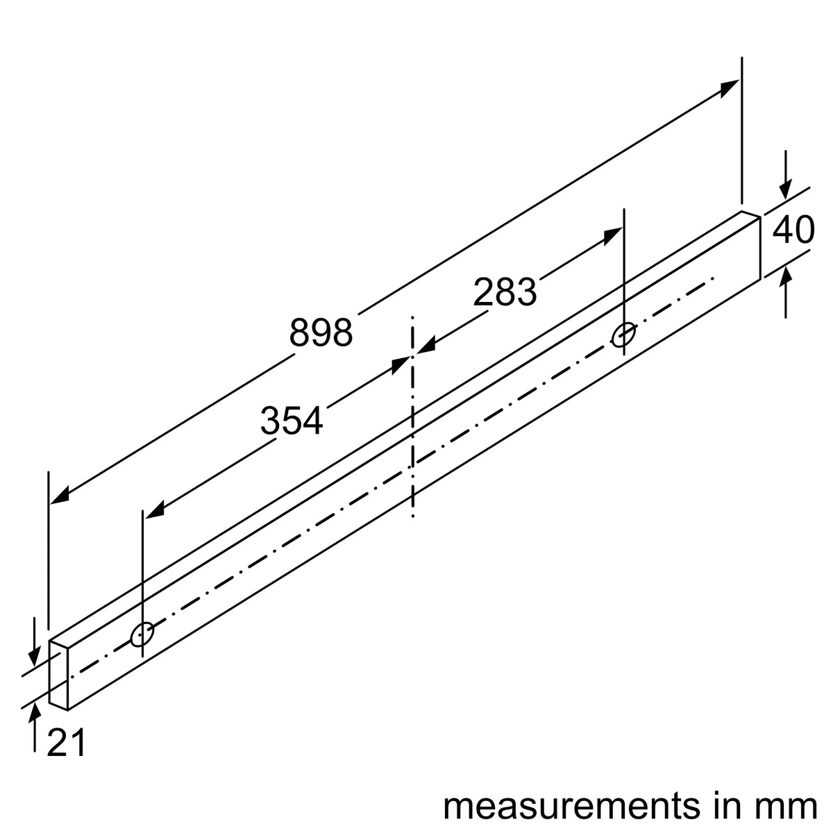 Bosch 博世 DFS097A51B 90厘米 Series 4 拉趟式抽油煙機