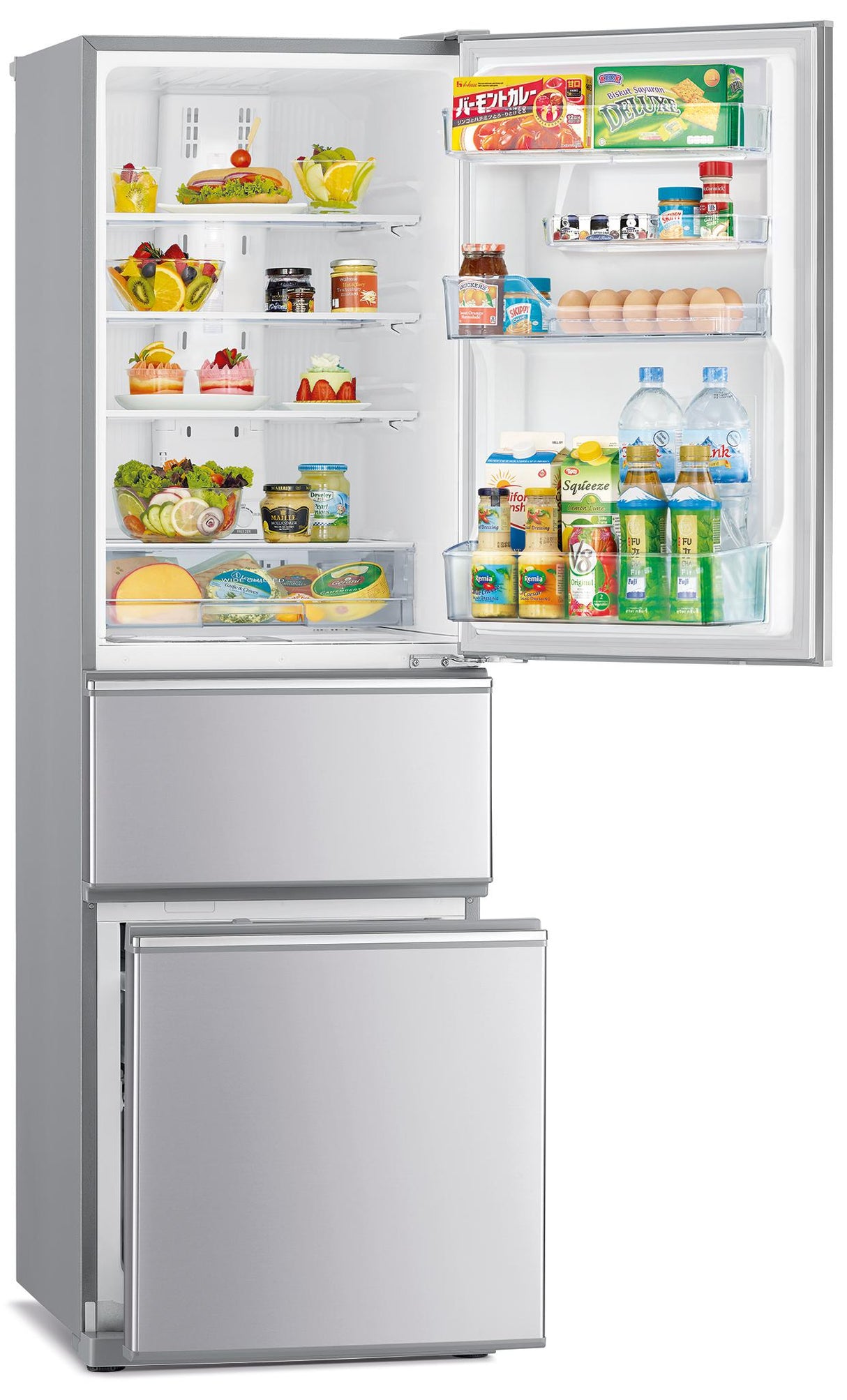 Mitsubishi Electric 三菱電機 MR-CX39EN 239L 三門變頻環保雪櫃