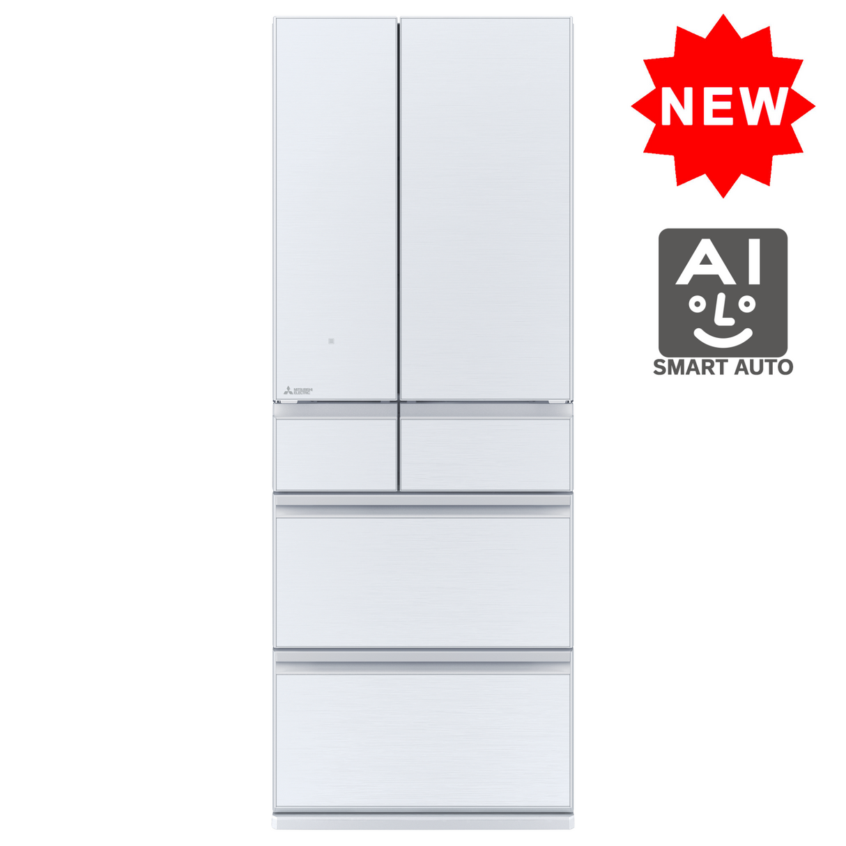 Mitsubishi Electric MR-WZ61K 492L 6-Door Inverter Eco-Friendly Refrigerator