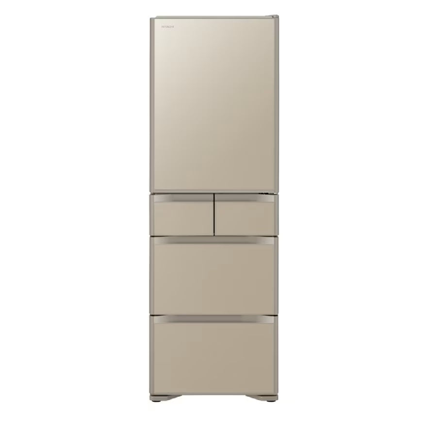 Hitachi HR3N5342EA/CNXB 269L 3-door slim inverter eco-friendly refrigerator (new stainless steel champagne color)