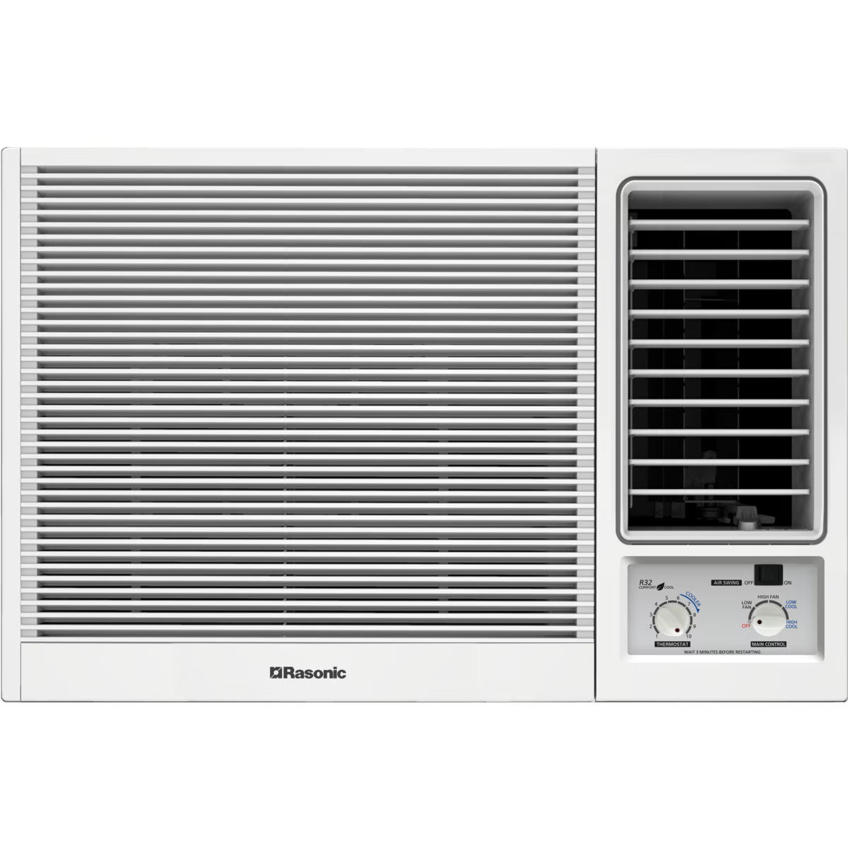 Rasonic 樂信 RC-N2421E 2.5匹 R32雪種淨冷窗口冷氣機