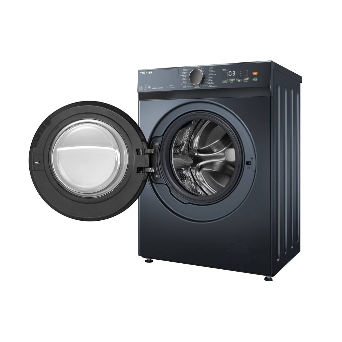 Toshiba 東芝 TW-T21BU80UWH(MG) 7公斤 400mm超薄身前置式變頻洗衣機