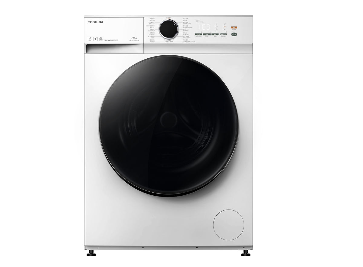 Toshiba 東芝 TW-T21BU80UWH(WW) 7公斤 400mm超薄身前置式變頻洗衣機