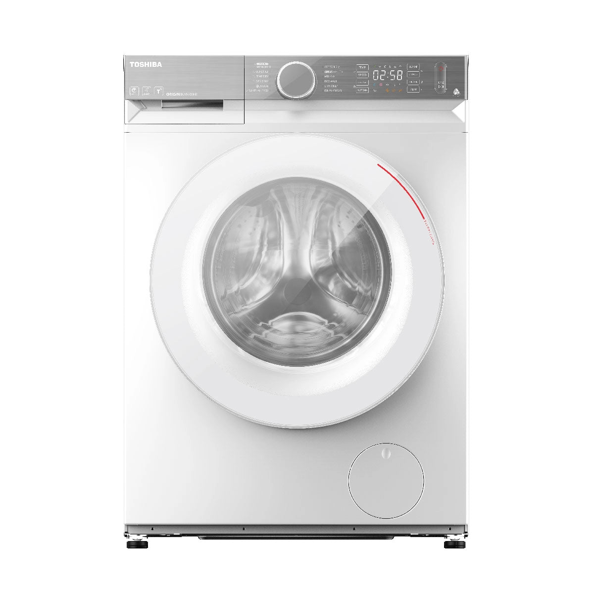 Toshiba TWD-BN90GF4H(WS) 8kg laundry/5kg dryer 1400 rpm 470MM ultra-thin front-mounted inverter washer and dryer