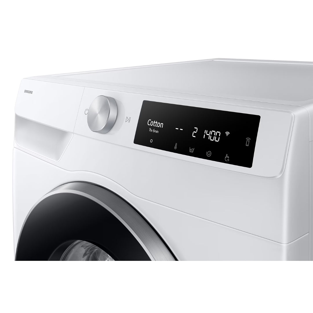 Samsung WW90DG6U34LESH Bespoke AI 9kg 1400 rpm Ecobubble™ AI Front-Load Washing Machine