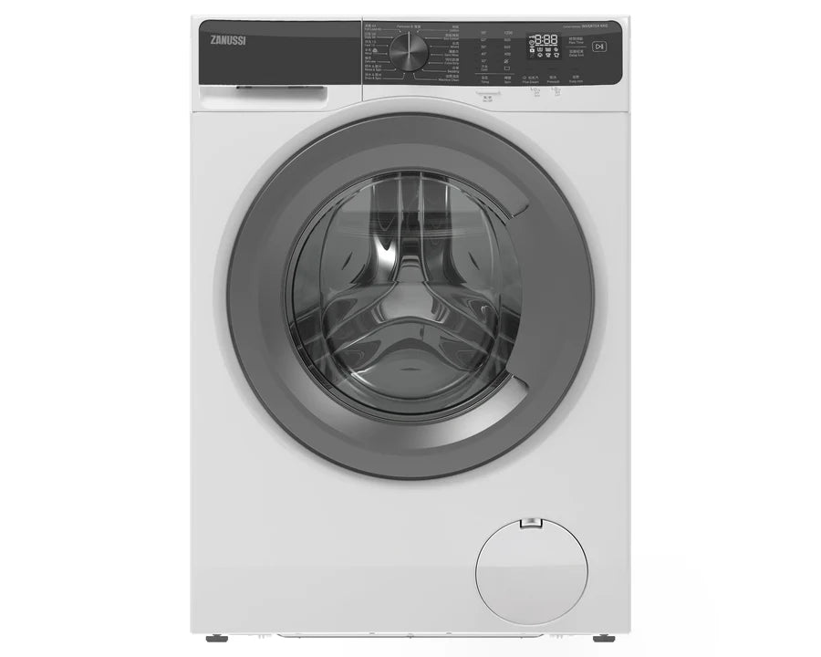 Zanussi ZWFM25W804A 8kg 1200 rpm front load steam washing machine