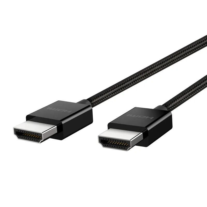Belkin 貝爾金 超高速 HDMI 2.1 編織連接線 (4K / 超高清) AV10176bt2M-BLK