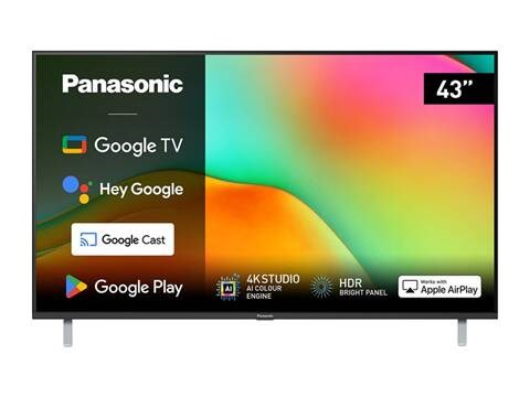 Panasonic 樂聲 W70B 系列 43吋 4K Google 智能電視 TN-43W70BGH 43W70B