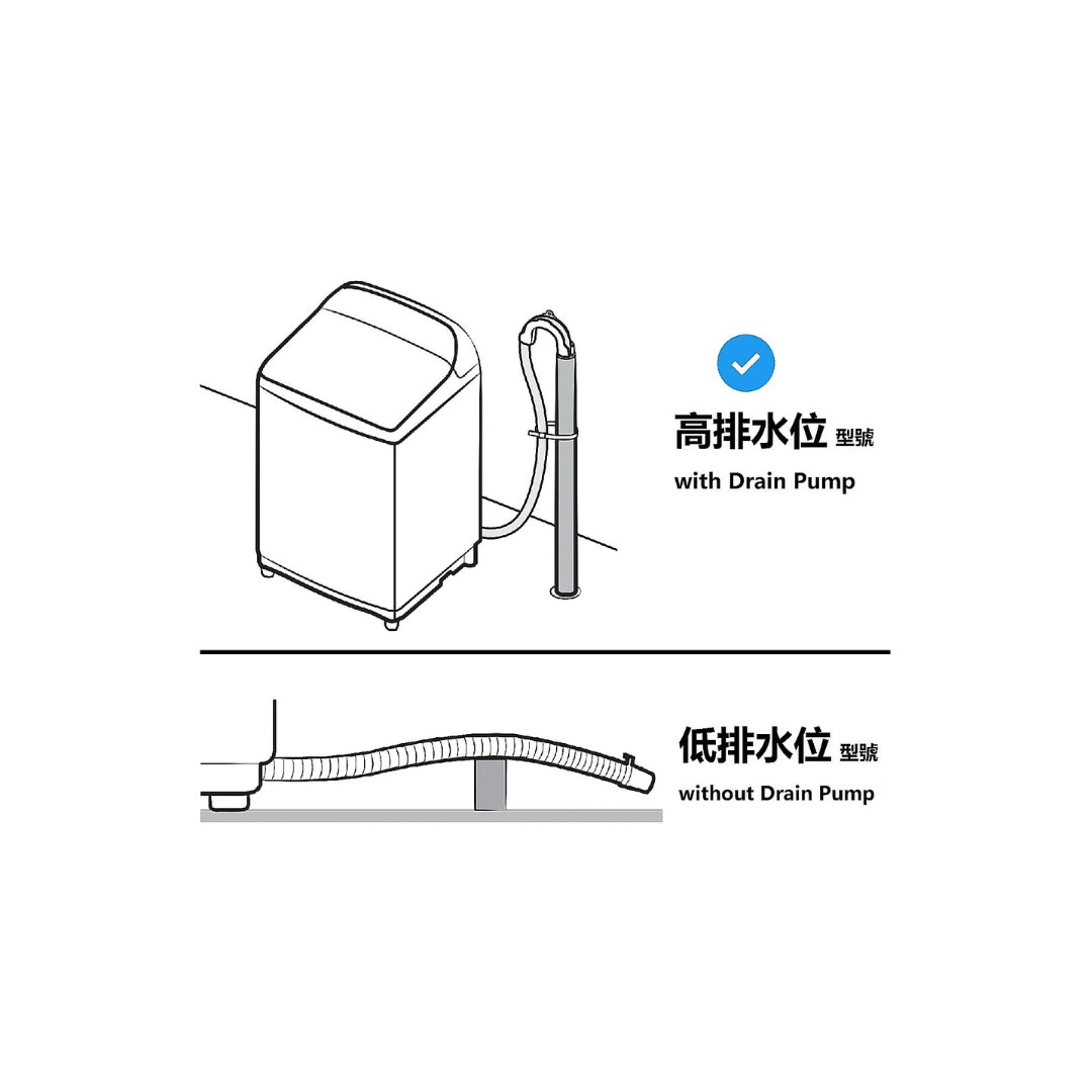 Samsung WA80F10SHBSH Bespoke AI 10kg Top-Loading Washing Machine (High Water Level)