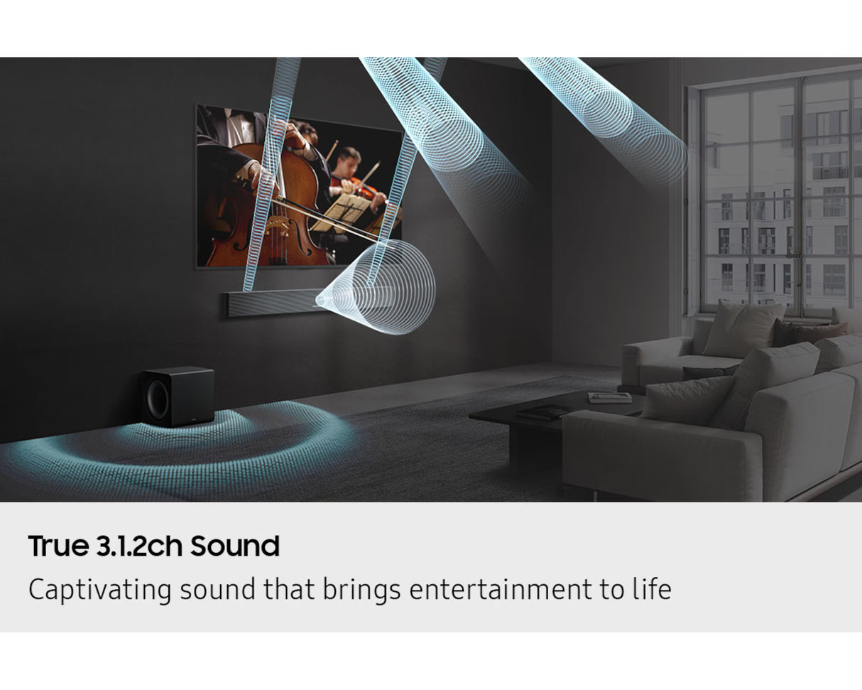 Samsung 三星 HW-QS700F 3.1.2聲道 Soundbar