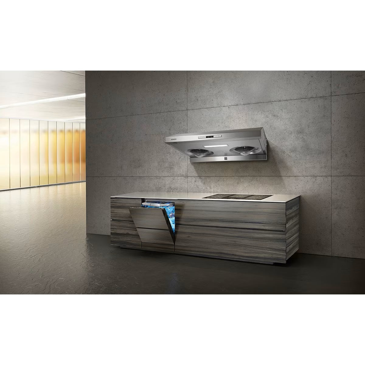 Siemens 西門子 LU83S750HK iSteam蒸氣清洗雙氣旋抽油煙機