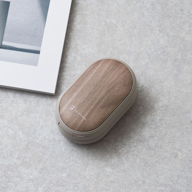 Life on Product LCAEA007 Split external power bank mirror hand warmer