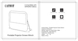 ITFIT ITFITEX34 C&T Portable Projector Screen 84吋便攜式投影布幕