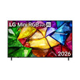 LG 樂金 75MRGB85BCA MRGB85 系列 75吋 Mini RGB evo AI 4K 智能電視