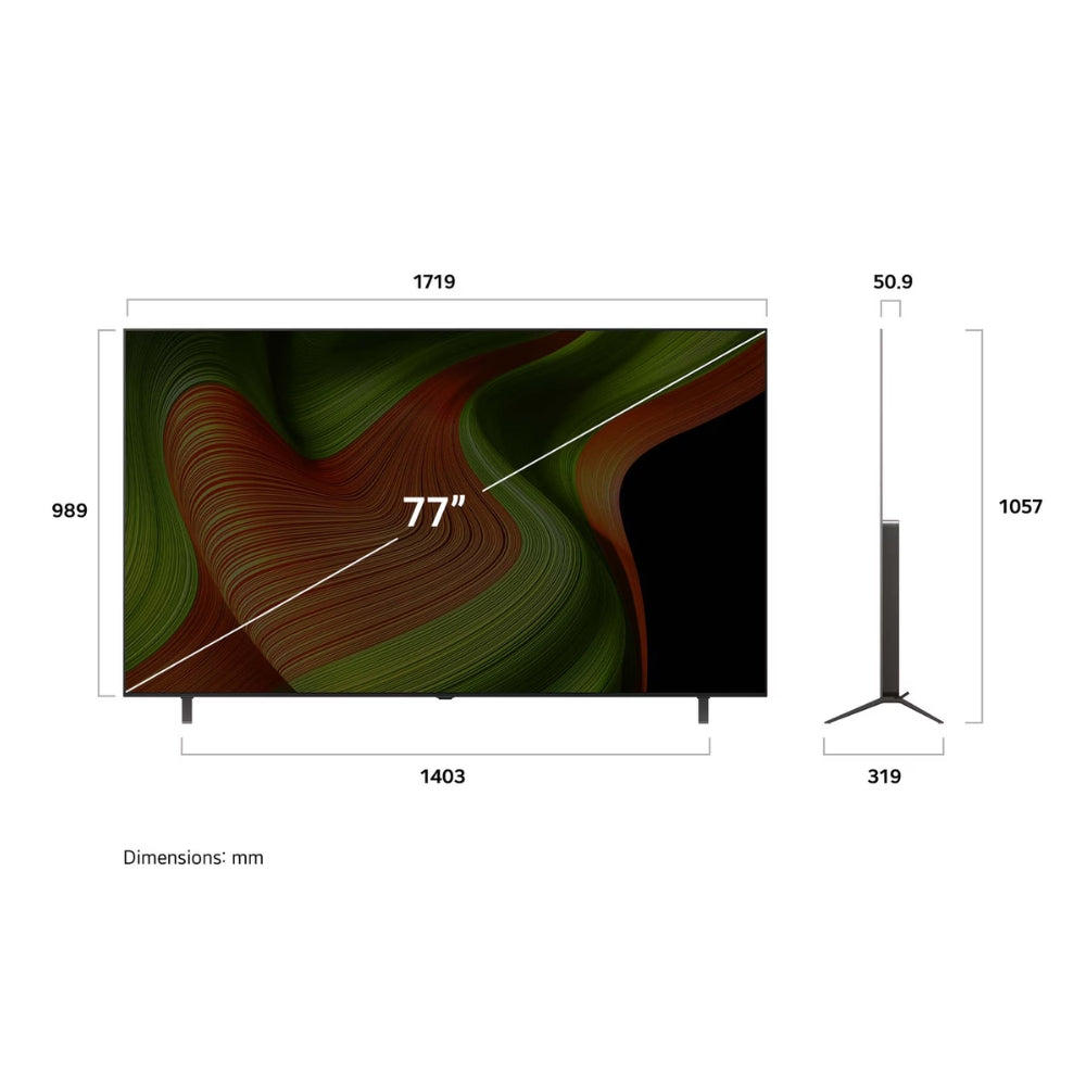 LG 樂金 B5 系列 83吋 OLED AI 4K 智能電視 OLED83B5PCA