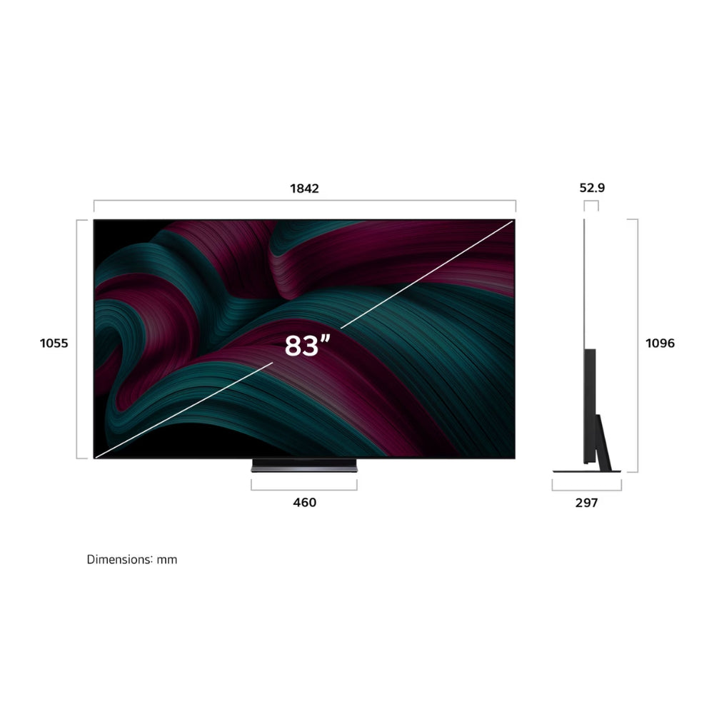 LG 樂金 C5 系列 83吋 OLED evo AI 4K 智能電視 OLED83C5PCA
