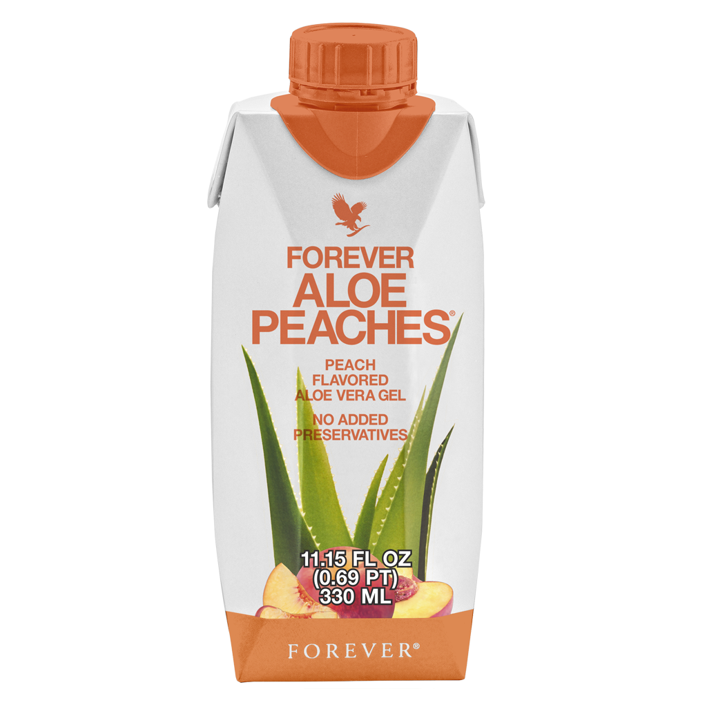 Forever Living Aloe Peaches® Minis Aloe Vera Juice (Peach Flavor) 330ml
