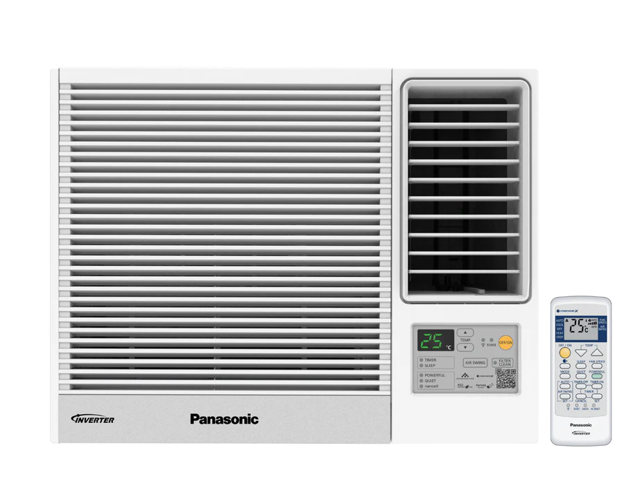Panasonic CW-HZ90AA 1 HP Inverter PRO - Wi-Fi Inverter Heating and Cooling Window Machine 