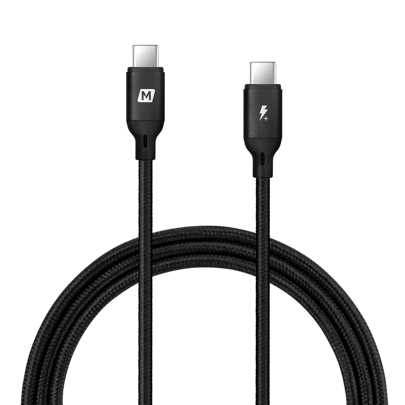 Momax Go Link USB-C 至 USB-C 100W PD 編織紋充電線 (1.2米)
