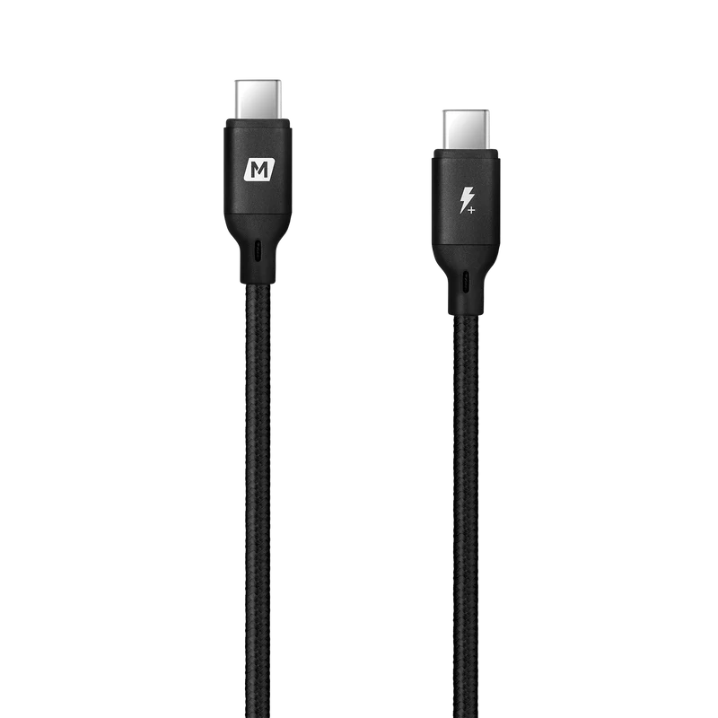 Momax Go Link USB-C 至 USB-C 100W PD 編織紋充電線 (1.2米)