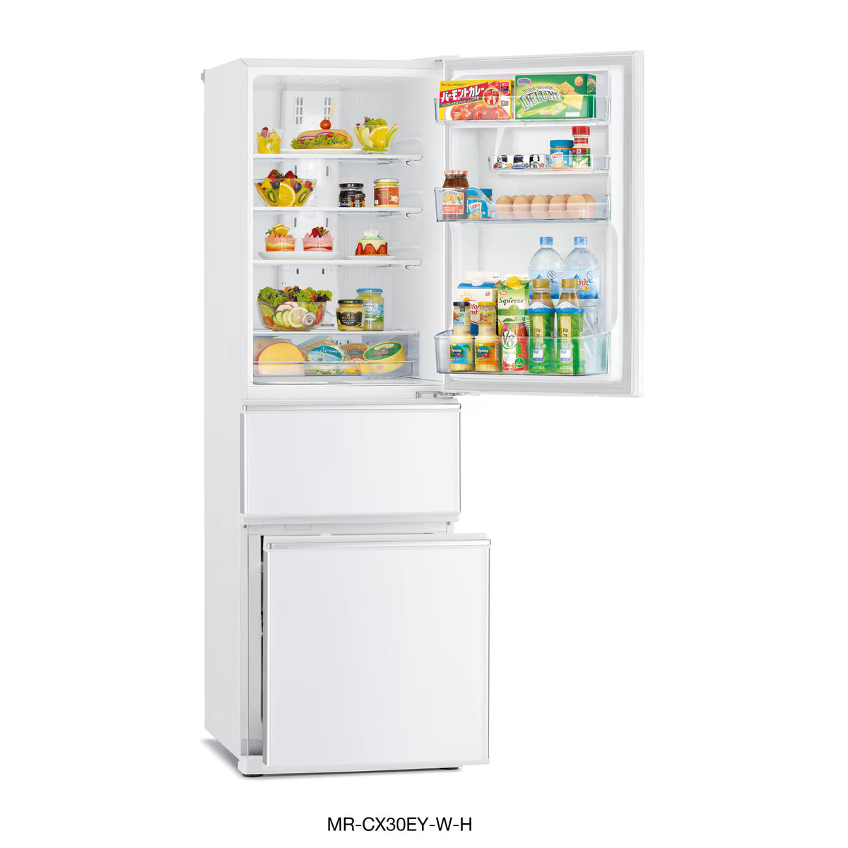 Mitsubishi Electric 三菱電機 MR-CX30EY-W-H 300L 三門變頻環保雪櫃