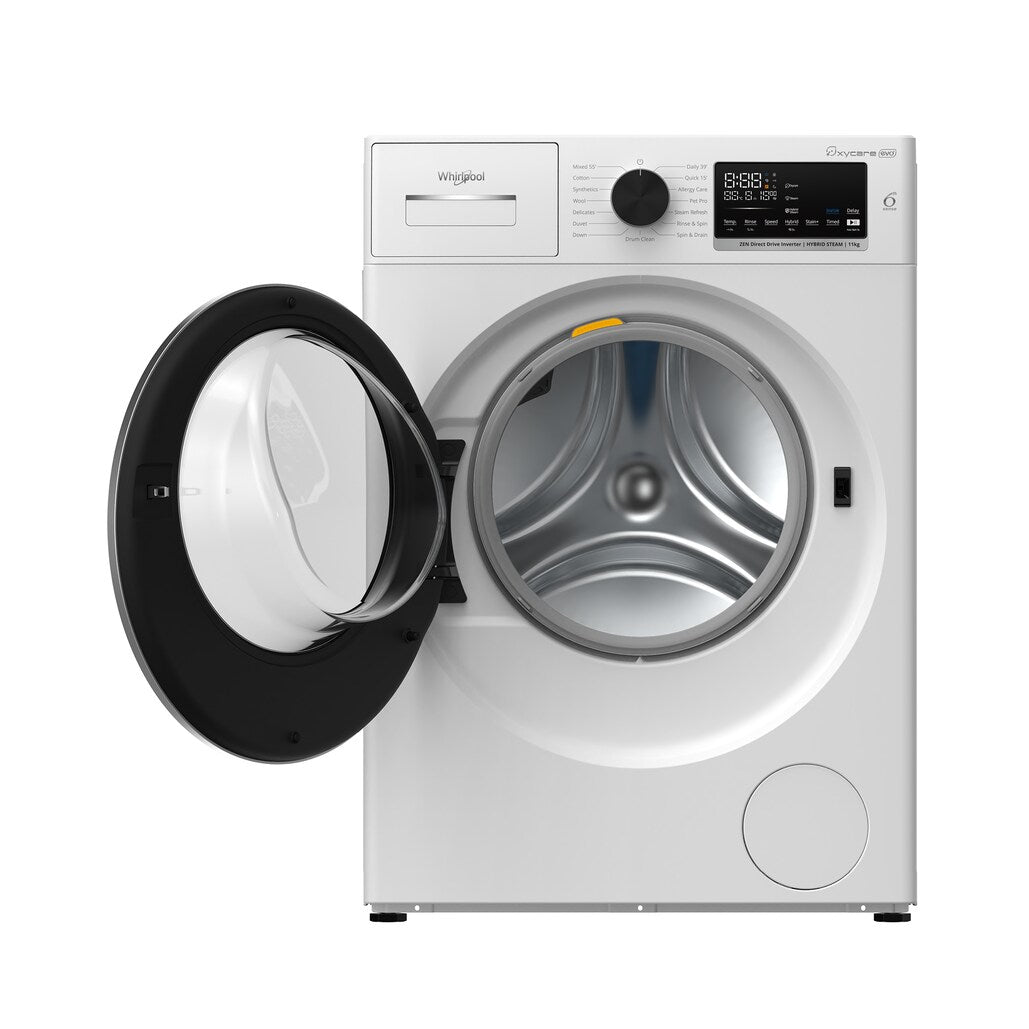Whirlpool 惠而浦 FWHD11002GW 11kg 1400轉 Oxycare Evo 前置式洗衣機