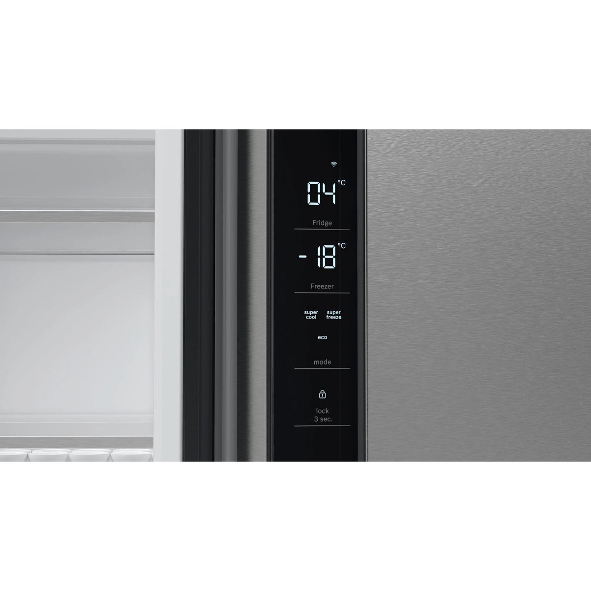 Bosch 博世 KFN96APEAG 593公升 Series 4 歐式四門雪櫃 控制面板