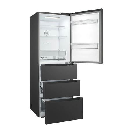 Bosch 博世 KMF40A97TK 405公升 Series 4 65厘米多門變溫雪櫃 側面圖