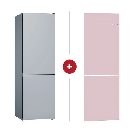 Bosch 博世 KVN36CPEA2 323公升 Series 4 Vario Style 無霜下置式雙門雪櫃 (玫瑰粉)