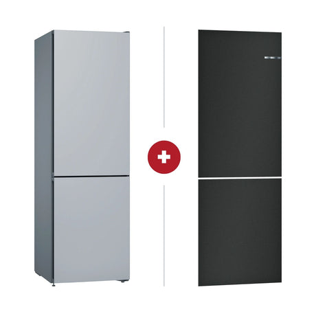Bosch 博世 KVN36CZEA2 323公升 Series 4 Vario Style 無霜下置式雙門雪櫃 (時尚黑)