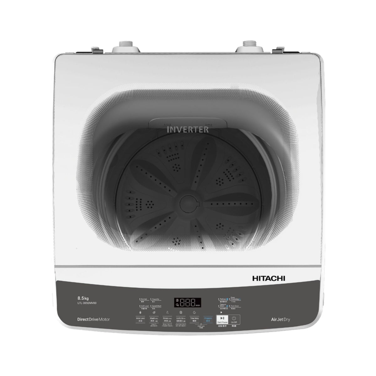 Hitachi 日立 LTL 085SMV00 8.5kg WASH PLUS+ 直驅變頻日式洗衣機