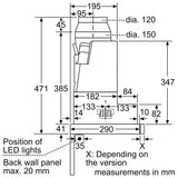 Bosch 博世 DFS097A51B 90厘米 Series 4 拉趟式抽油煙機
