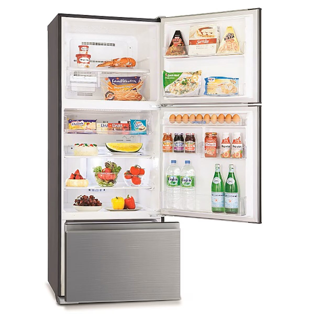 Mitsubishi Electric MR-V50EH 358L 3-Door Inverter Eco-Refrigerator