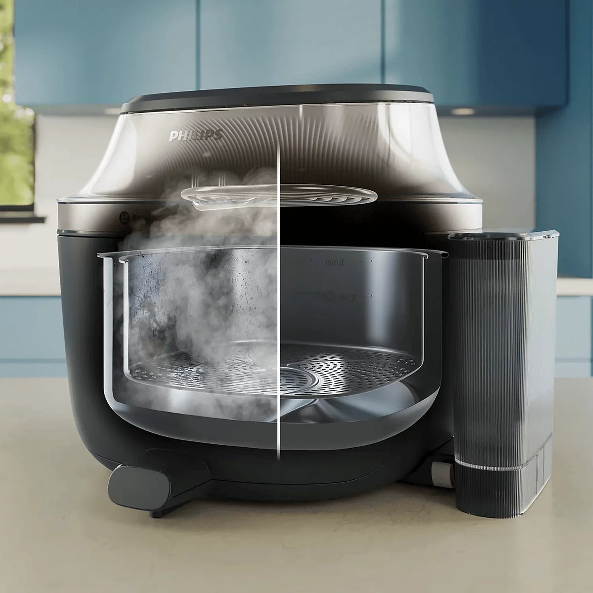 Philips NA547/07 7.2L Multi-Function Steam Air Fryer